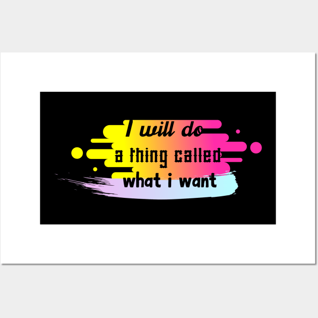 I will do a thing called what i want Wall Art by RamsApparel08